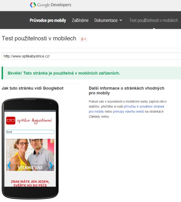 Analýza použitelnosti v mobilních zařízeních